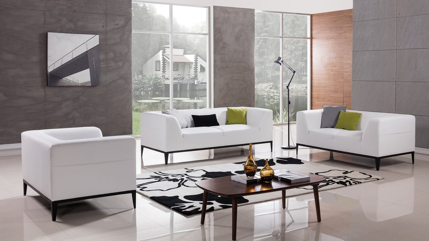 AE-D820 Modern Faux Leather Sofa Loveseat Chair Collection