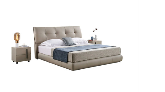 B-D085 Leather Bed