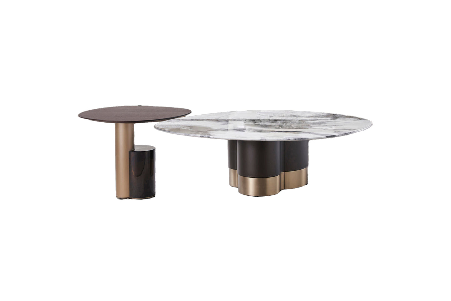 CT-J2192 Faux Marble Coffee Table