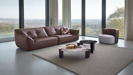 EK-D01 Top Grain Leather Sofa Collection