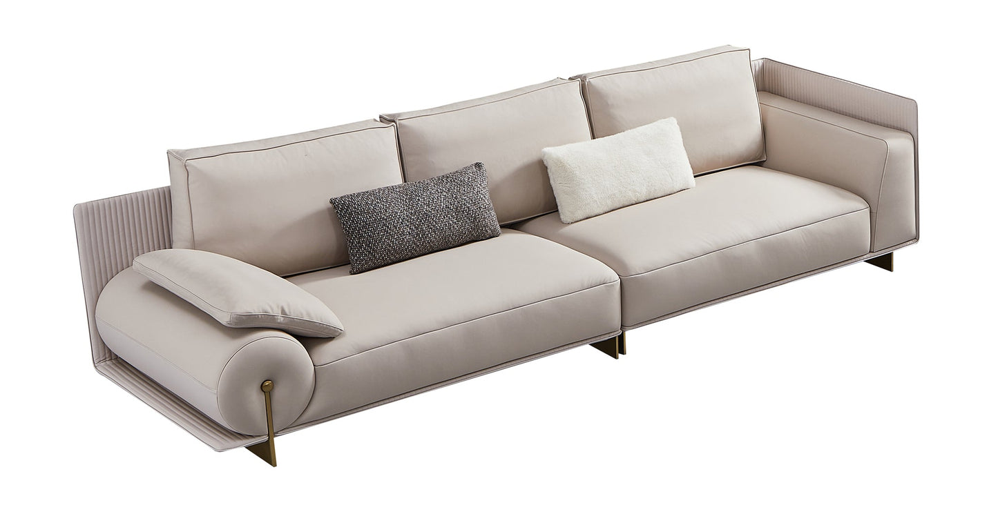 EK-Y1001 Top Grain Leather Extra Long Sofa Collection