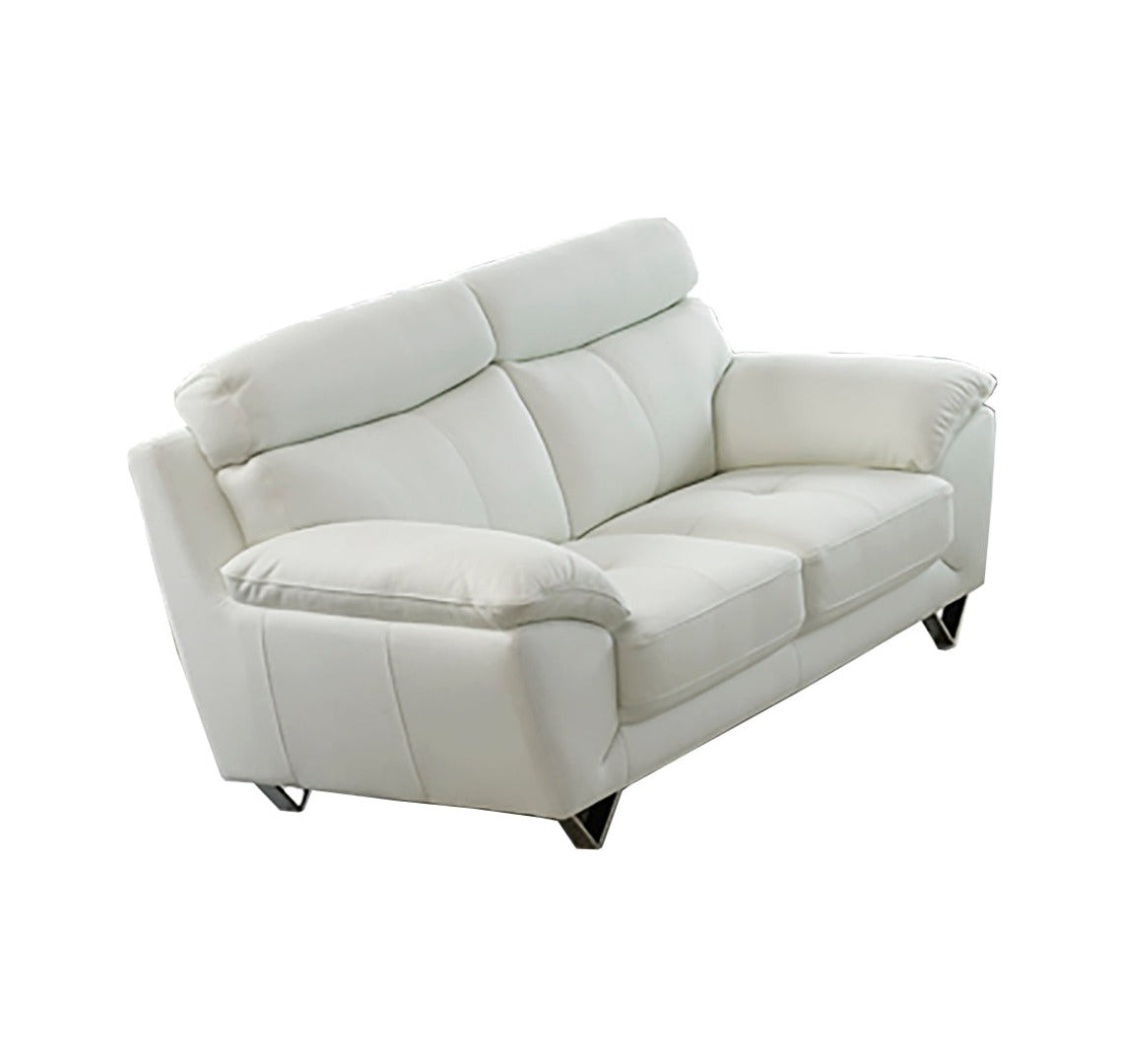 EK078 Italian Leather Sofa Set