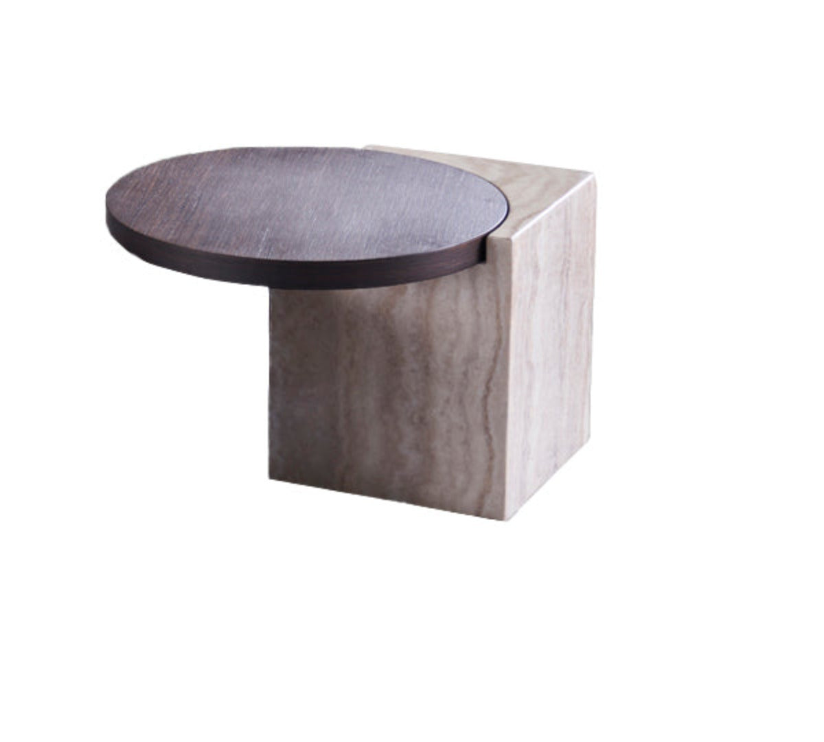 CT-J1029 Wood & Faux Marble Coffee Table