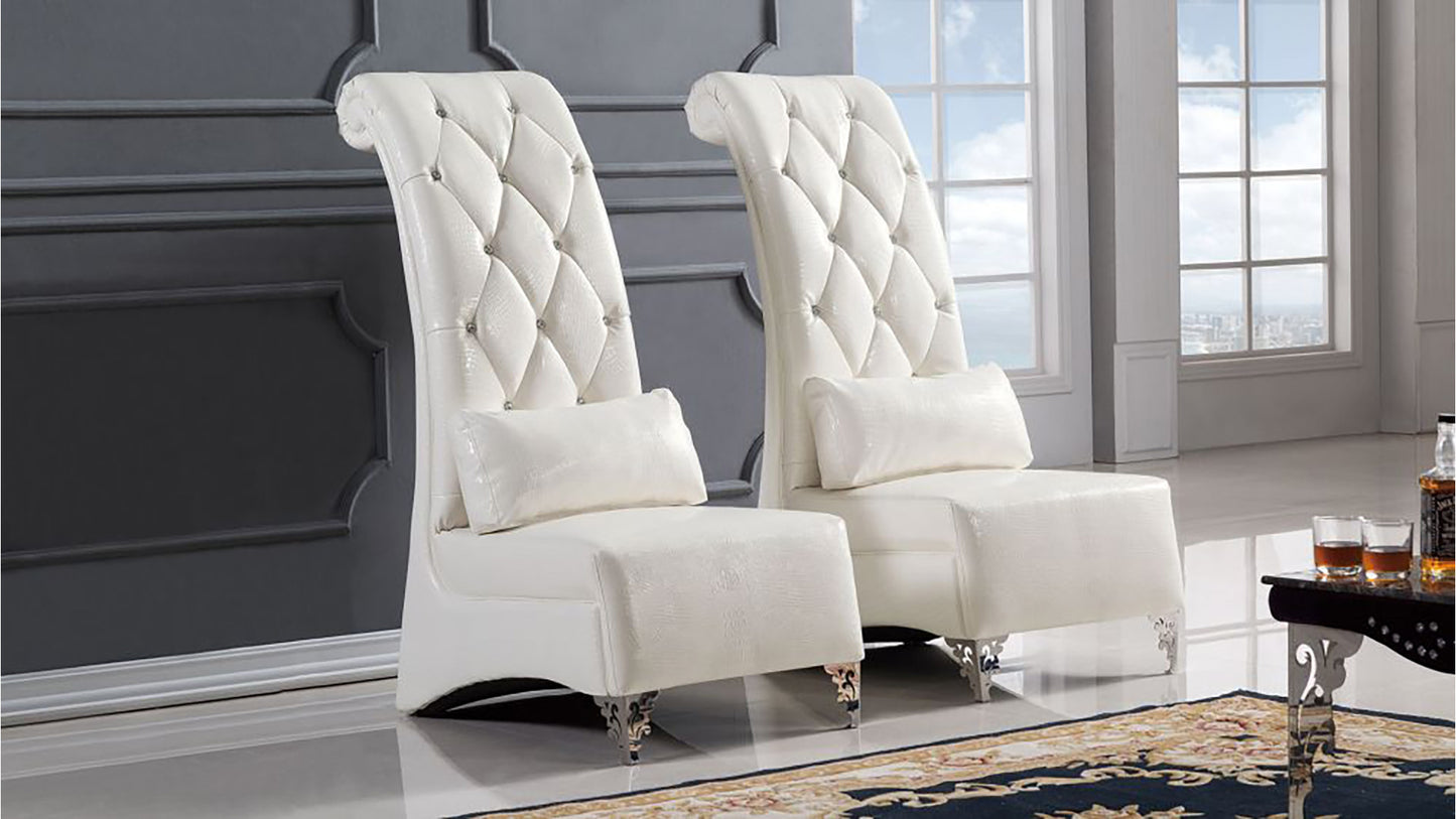 AE505 Leatherette Accent Chair