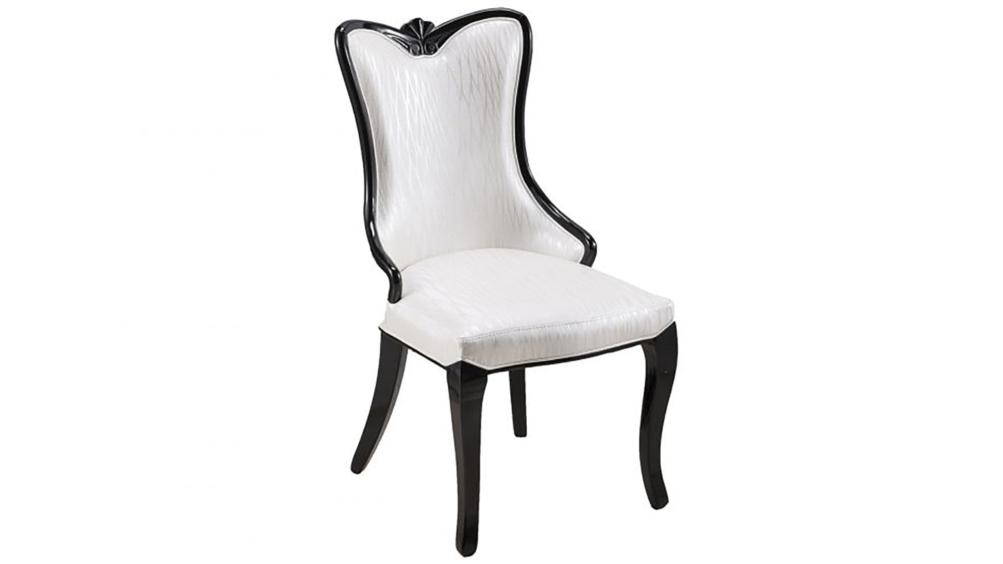 CK-H1336 White PU Dining Chair (Set of 6)