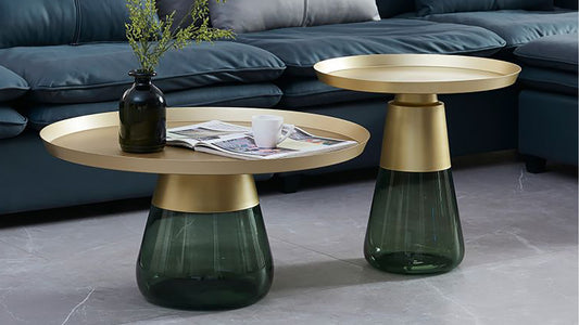 W9321 Green Coffee Table & End Table Collection