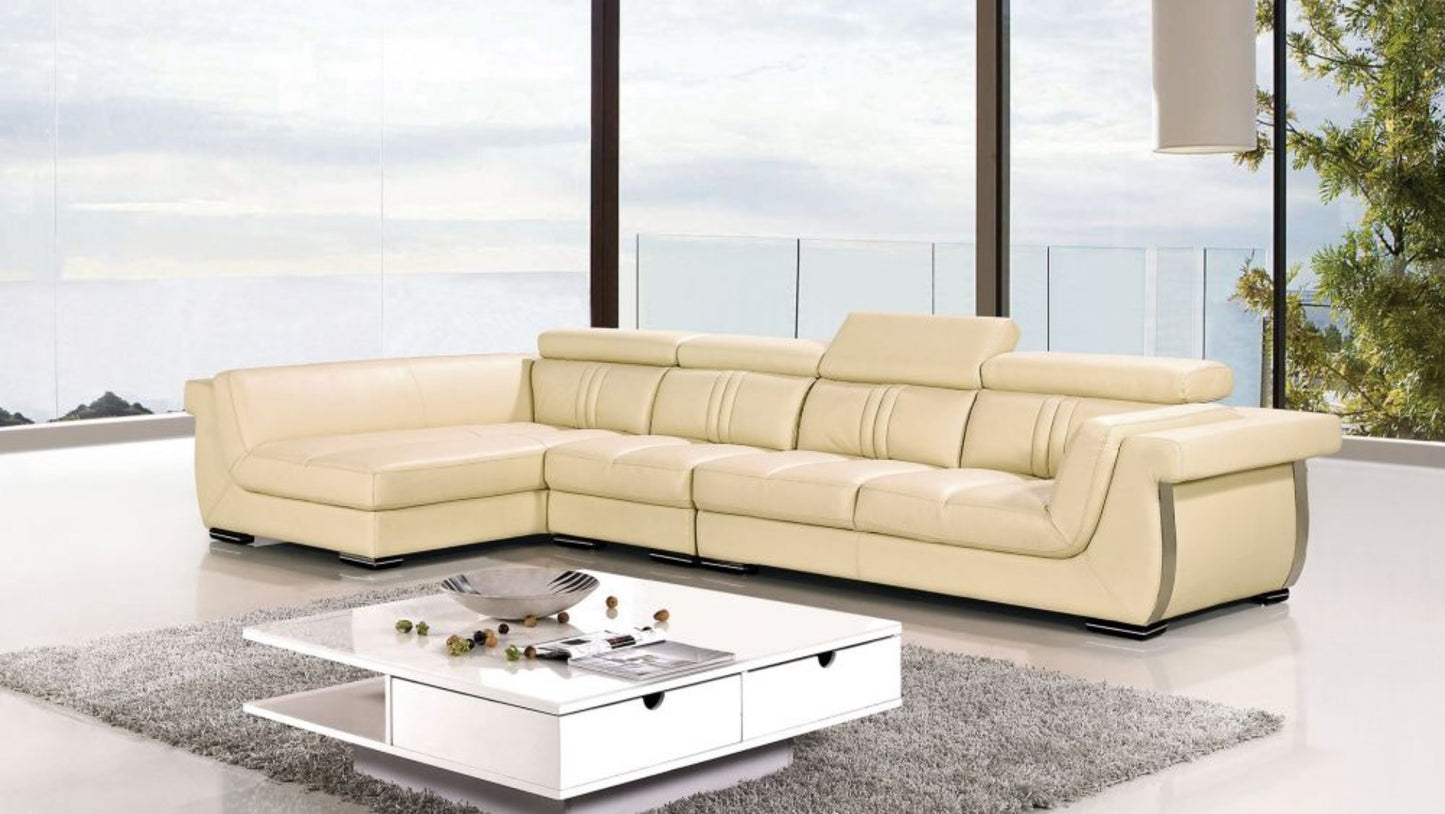 EK-L202 Genuine Leather Sectional Sofa Collection