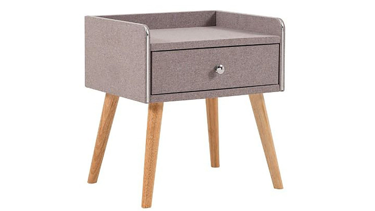 NS011-LG Light Gray Nightstand