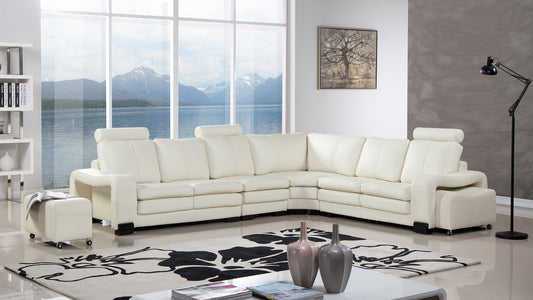 AE-L213 Leatherette Sectional Sofa Set