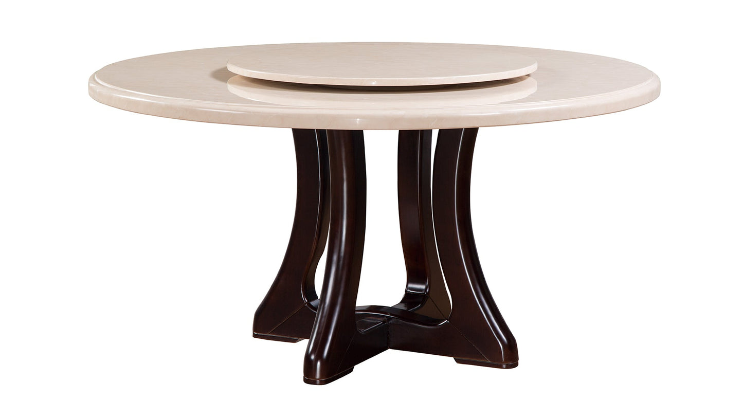 DT-H222 Faux Marble Top Round Dining Table