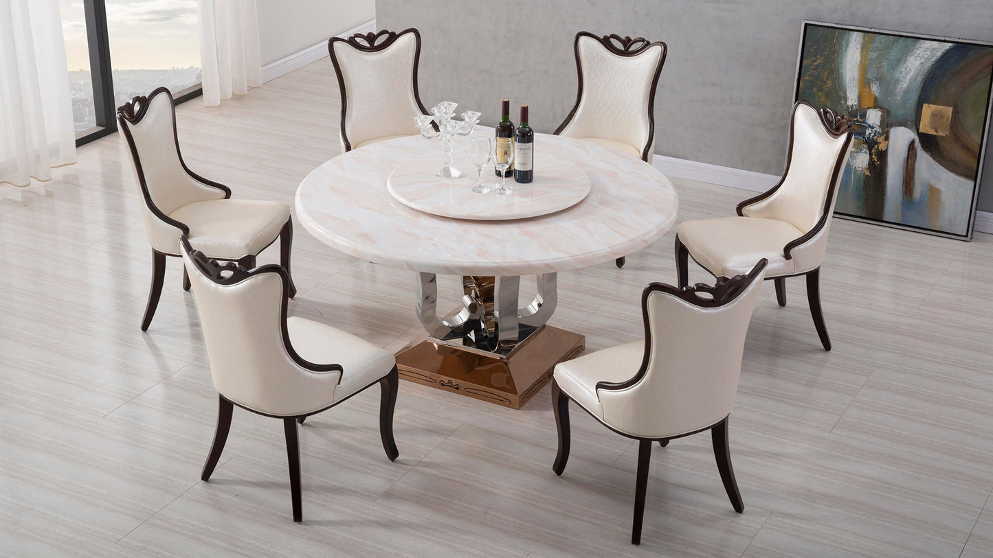 CK-H1606 Cream Dining Chair (Set of 6)