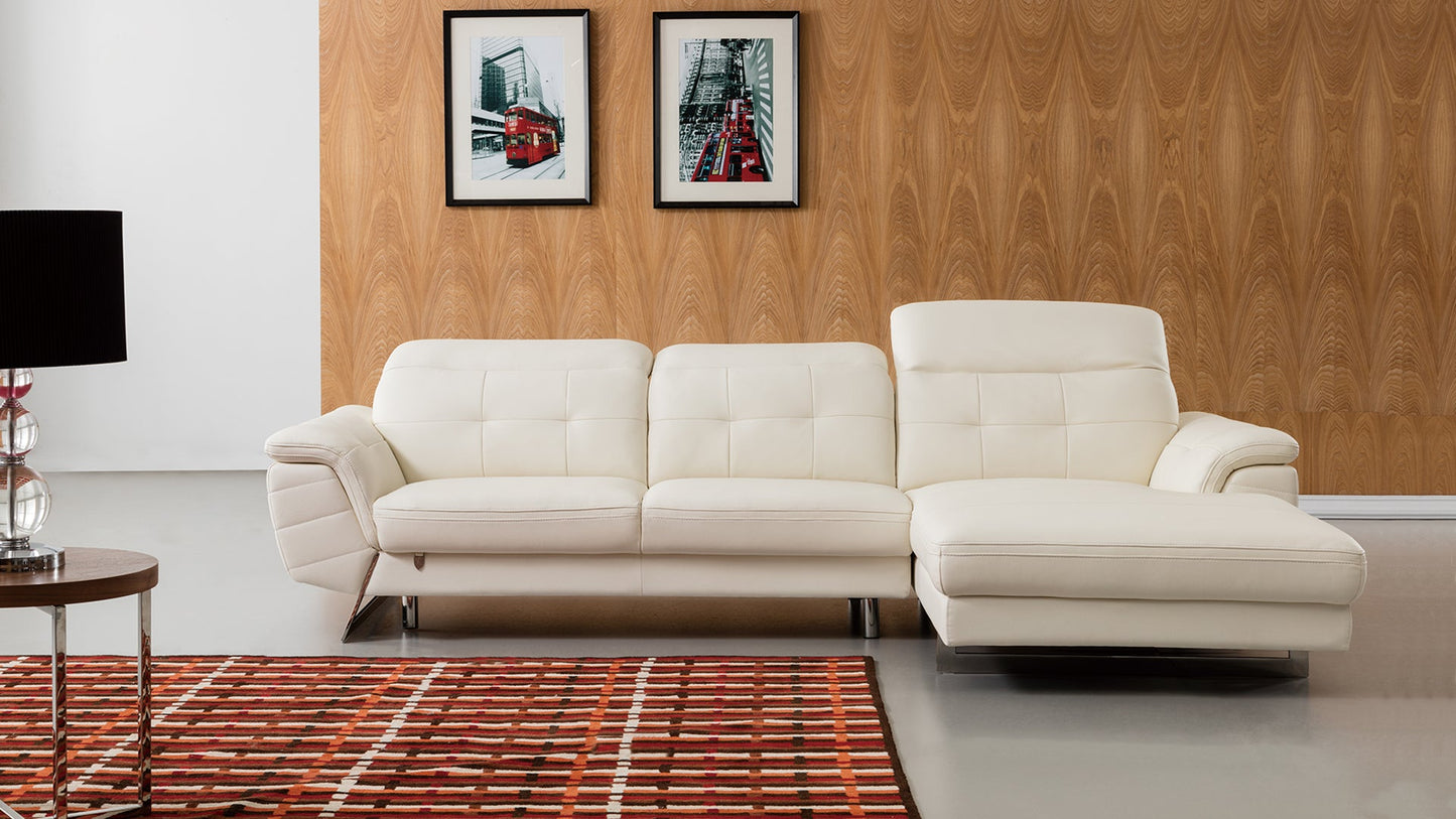 EK-L085 Italian Leather Sectional Sofa Set Collection