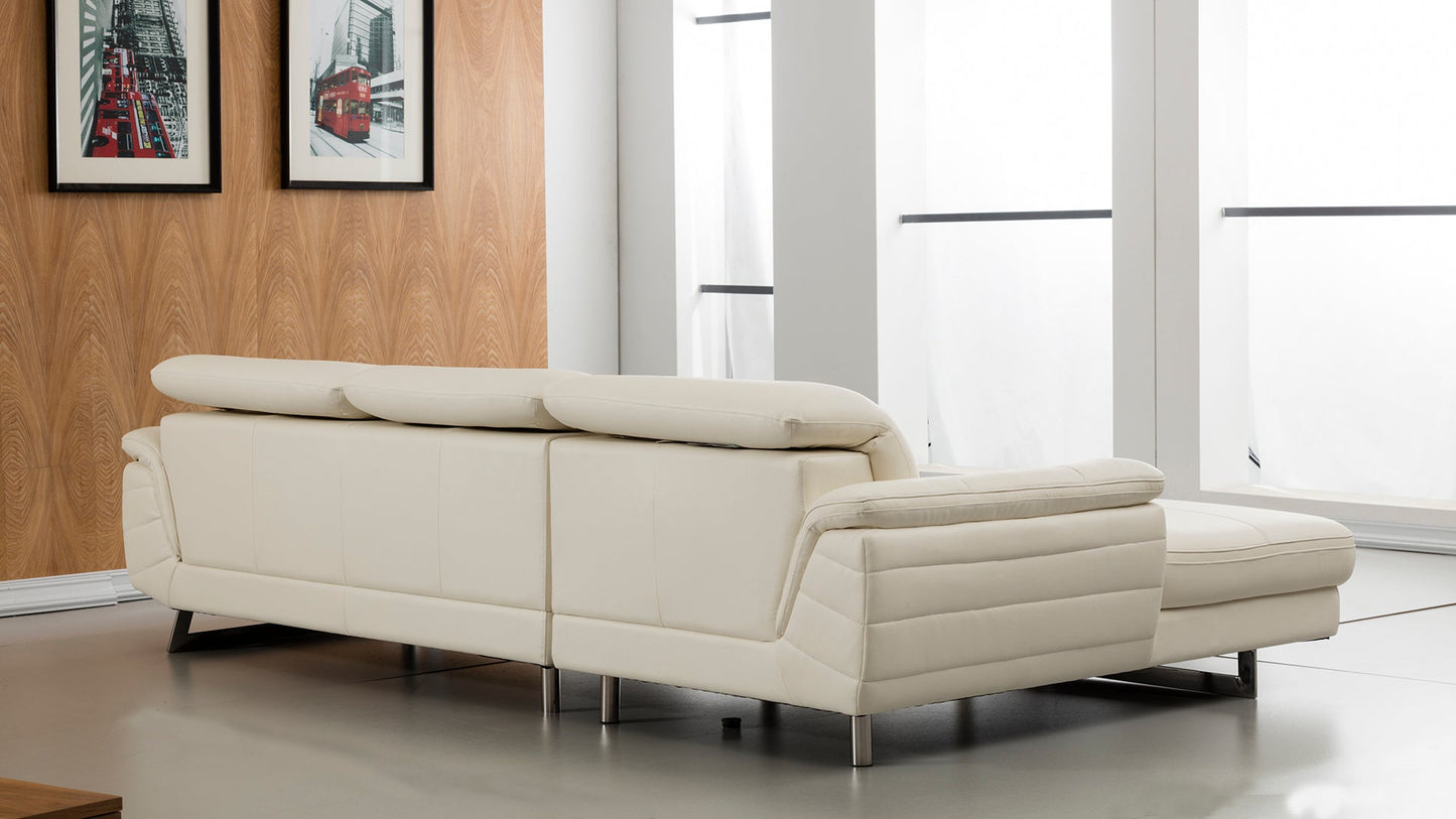 EK-L085 Italian Leather Sectional Sofa Set Collection