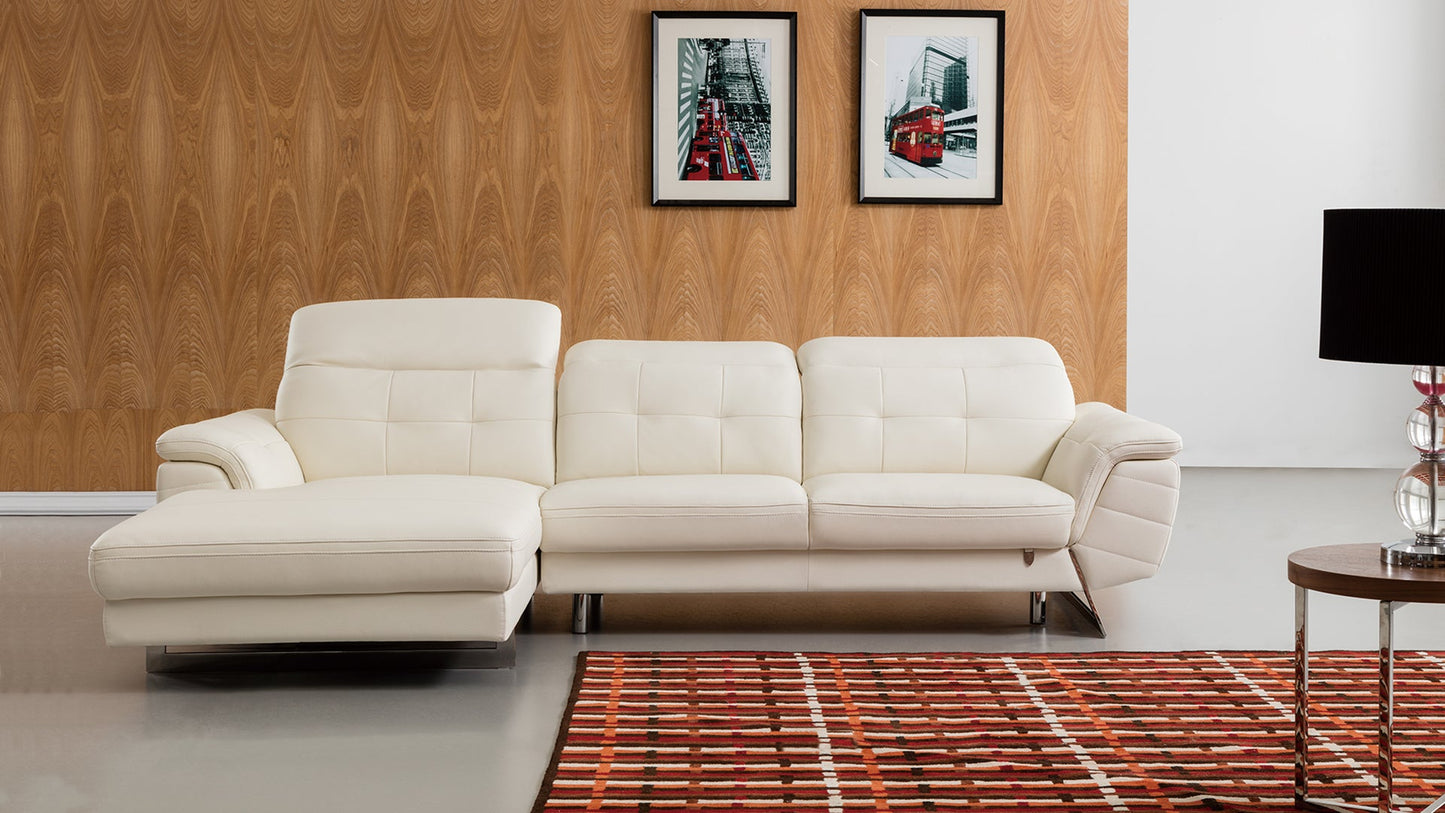 EK-L085 Italian Leather Sectional Sofa Set Collection