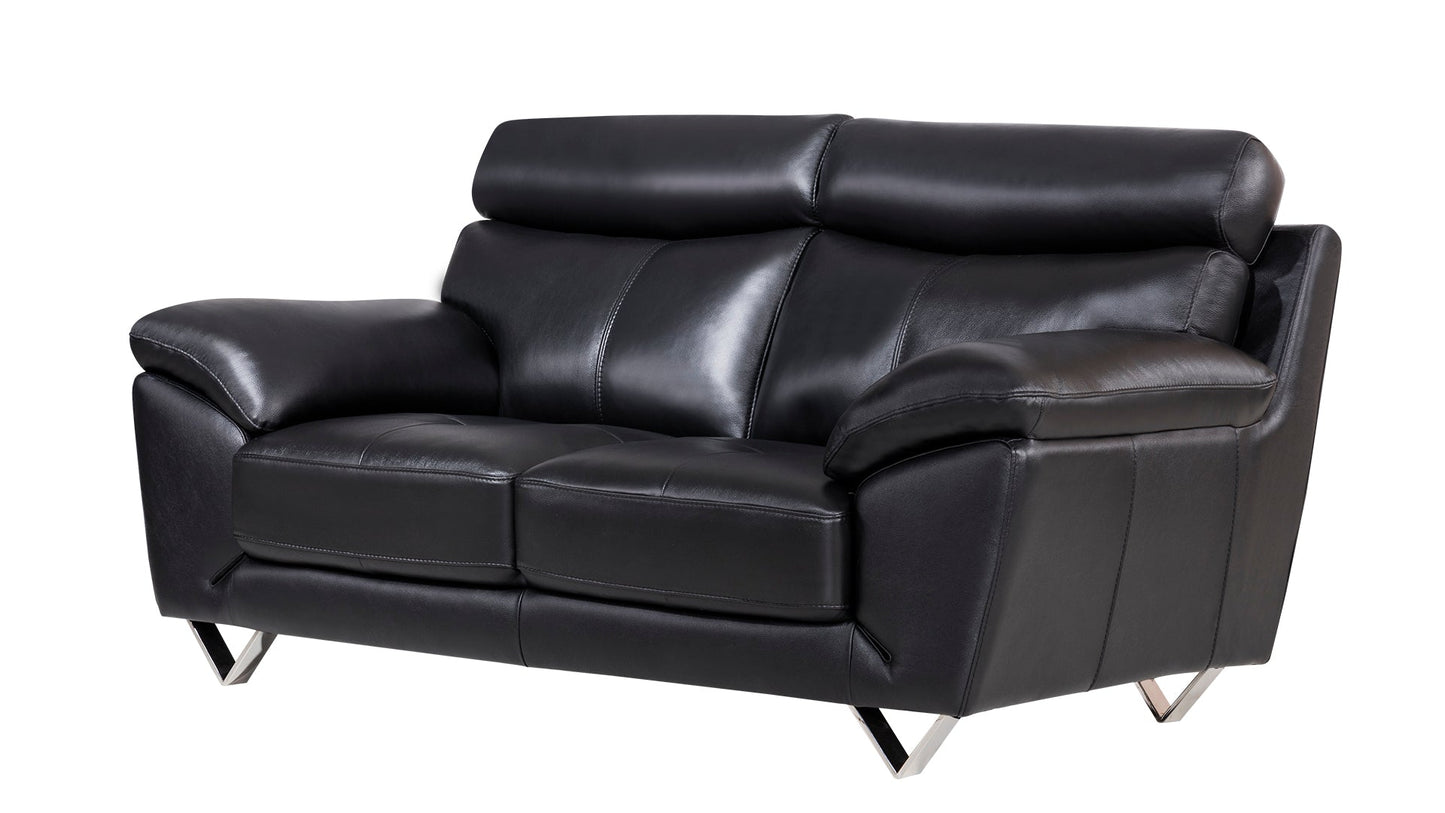 EK078 Italian Leather Sofa Set