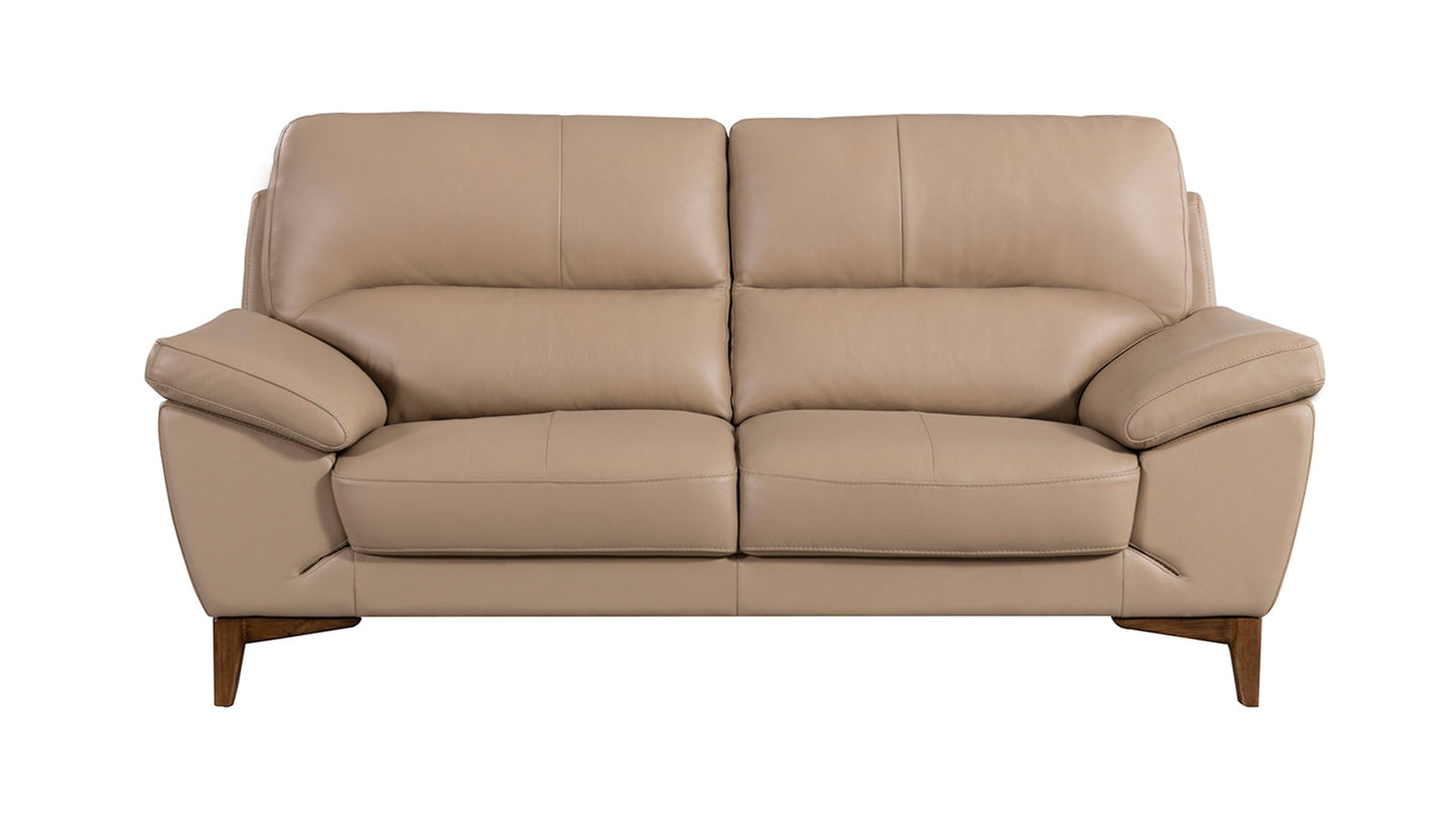 EK080 Italian Leather Sofa Set