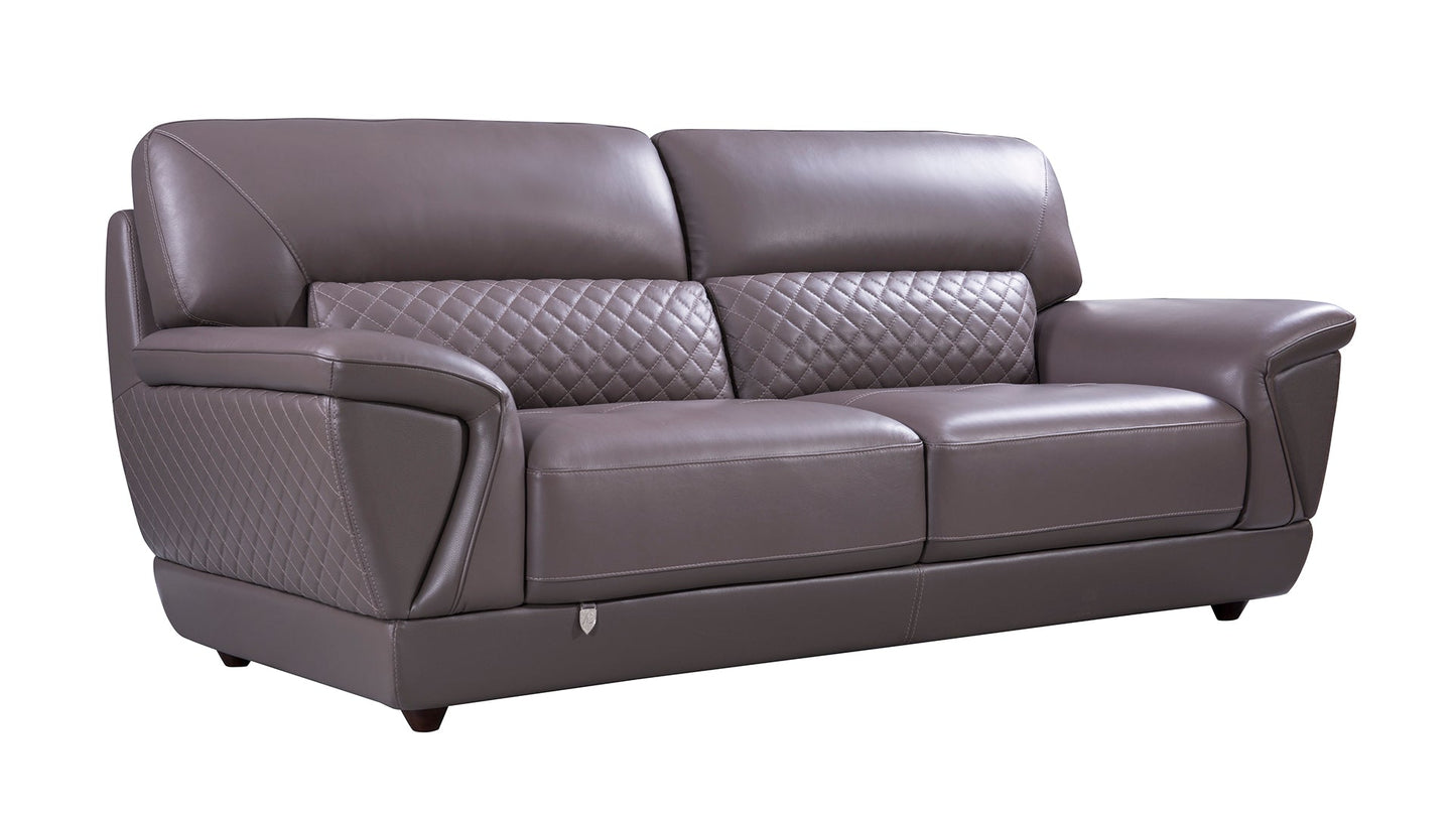 EK099 Ballyvoy Italian Leather Sofa Set