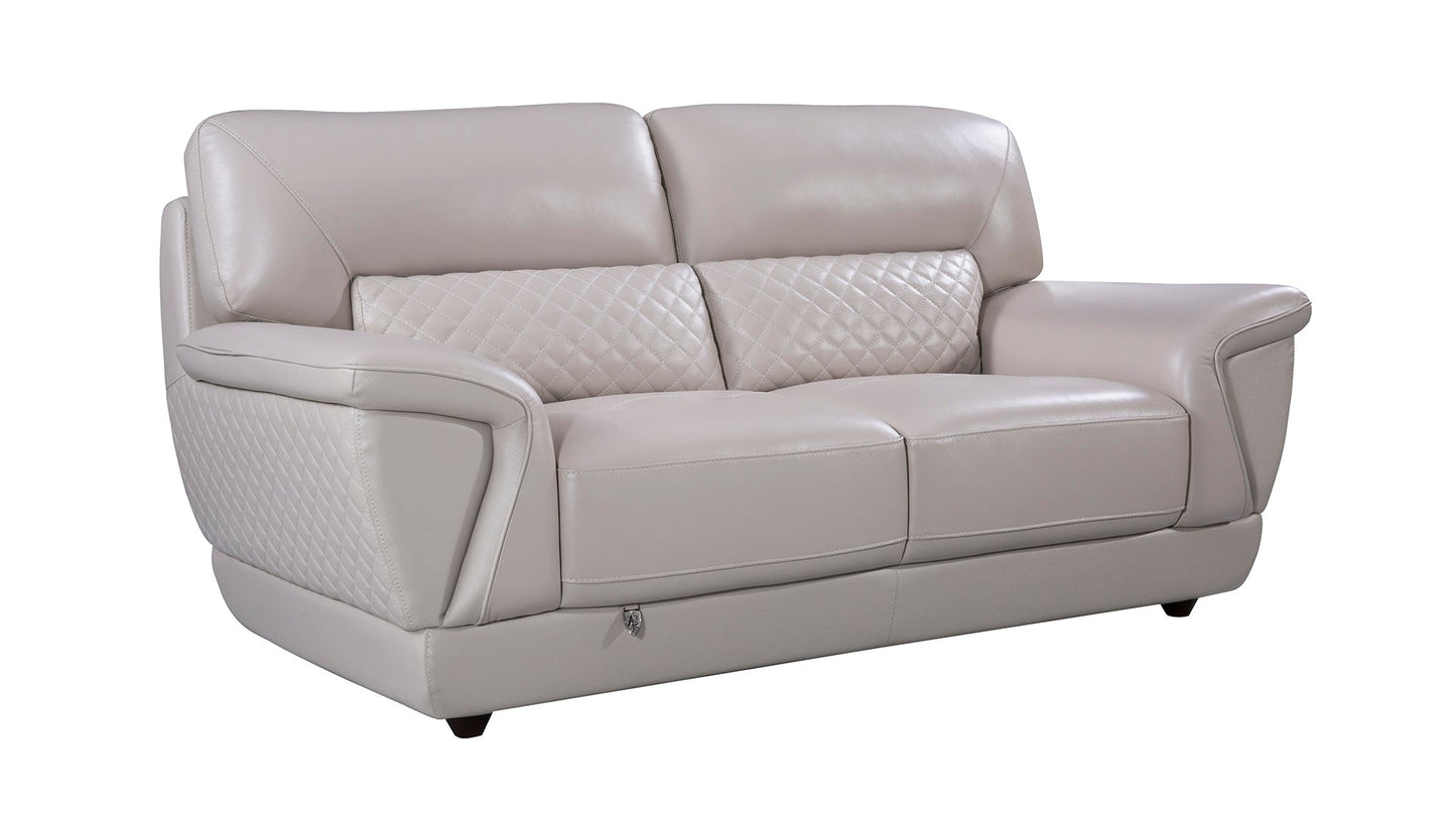 EK099 Ballyvoy Italian Leather Sofa Set