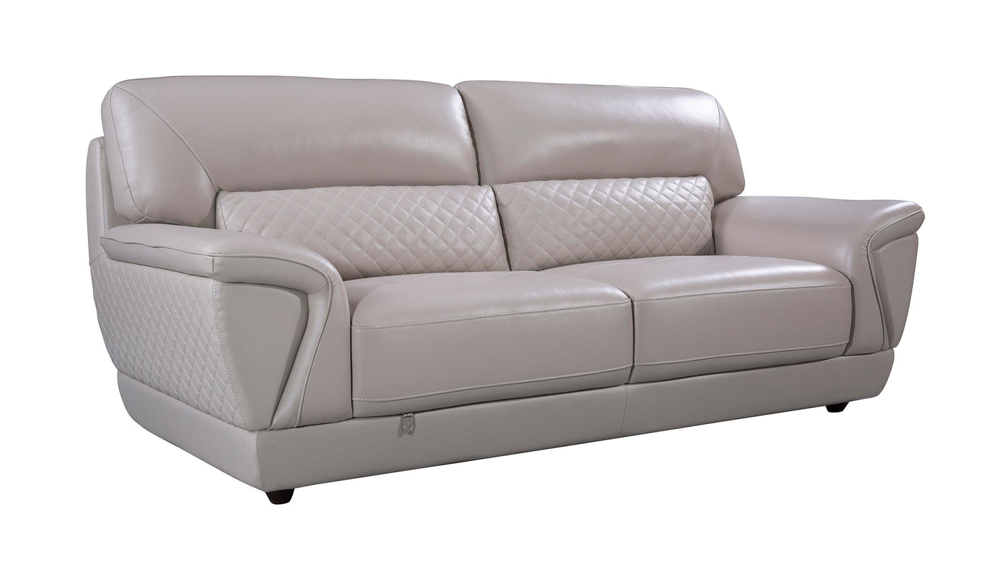 EK099 Ballyvoy Italian Leather Sofa Set