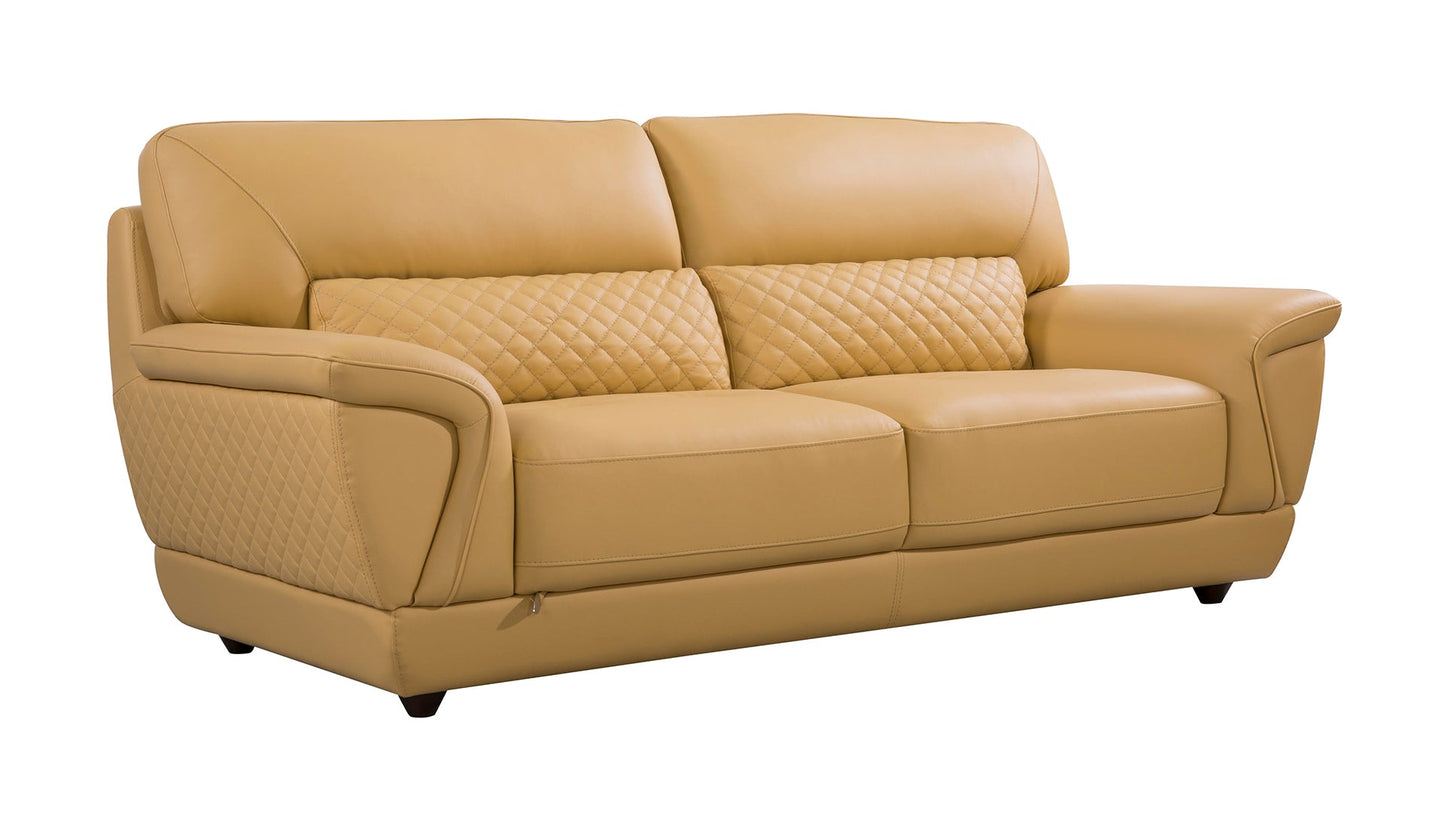 EK099 Ballyvoy Italian Leather Sofa Set