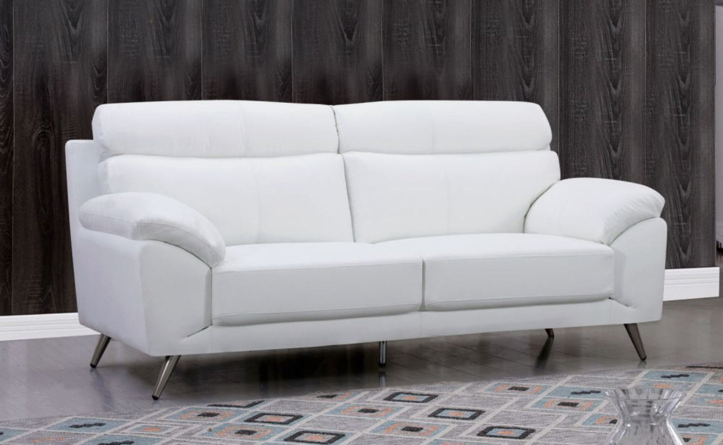 EK528 Linnell Top Grain Leather Sofa Set